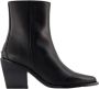 Zadig & Voltaire Leather boots Black Dames - Thumbnail 1