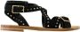 Zadig & Voltaire Leather sandals Black Dames - Thumbnail 1