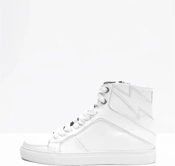 Zadig & Voltaire Witte Laarzen voor Vrouwen Zadig Voltaire Stijl White Dames