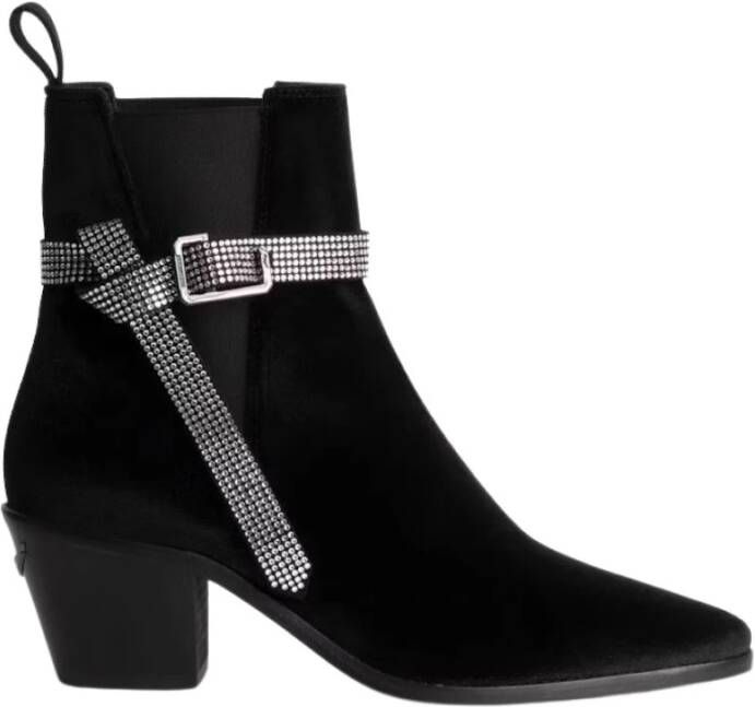 Zadig & Voltaire Stijlvolle Schoenen voor Vrouwen Black Dames