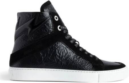 Zadig & Voltaire Stijlvolle Sneakers voor Mannen en Vrouwen Black Dames