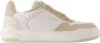 Zadig & Voltaire Witte IJs Sneakers Glad Leder Ronde Neus White Dames - Thumbnail 1