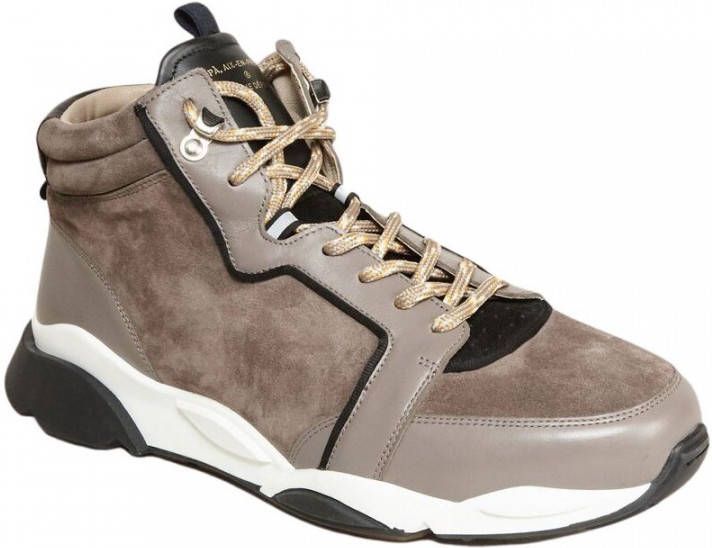 Zespà Grijze Mountain Trainers High Top Gray Heren