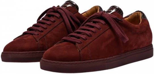 Zespà Zspa Apla Nubuck Sneakers Brown Dames