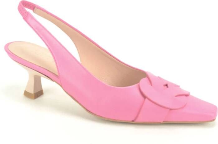 Zinda Fuchsia en Garish Violet Puntige Pumps Pink Dames