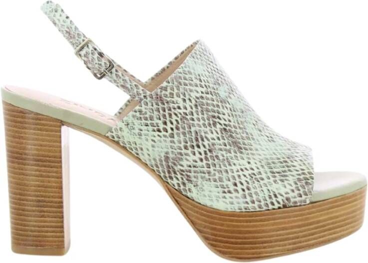 Zinda Groene Damesschoenen Green Dames