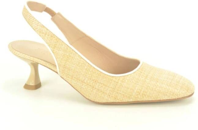 Zinda Raffia Stijl Beige Dames