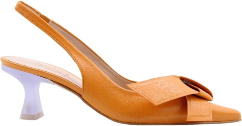 Zinda Stijlvolle Slingback Hakken Orange Dames