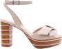 Zinda Vaneyck Sandaal Beige Dames - Thumbnail 2