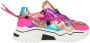 Dwrs Dames Sneakers Jupiter Neon Pink Purple Multi - Thumbnail 1