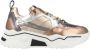 DWRS LABEL DWRS Pluto | multi | white multi Wit Leer Lage sneakers Dames - Thumbnail 4