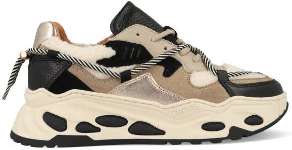 Dwrs Stijlvolle en trendy Walvis Sneakers voor vrouwen Beige Dames - Foto 3