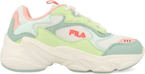 Fila College CB Teens FFT0054.13211 Wit Groen