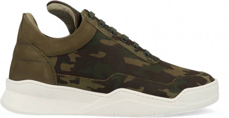 Filling-Pieces Low Top Ghost Groen