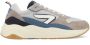 Hub Heren Sneakers Glide Wit Blauw Zwart Grijs Blue Heren - Thumbnail 4