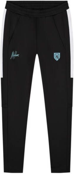 Malelions Sport Fielder Trackpants MS1-AW23-13-924 Zwart Blauw