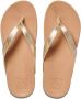 Reef Cushion Courttan Champagne Dames Slippers Bruin Goud - Thumbnail 2