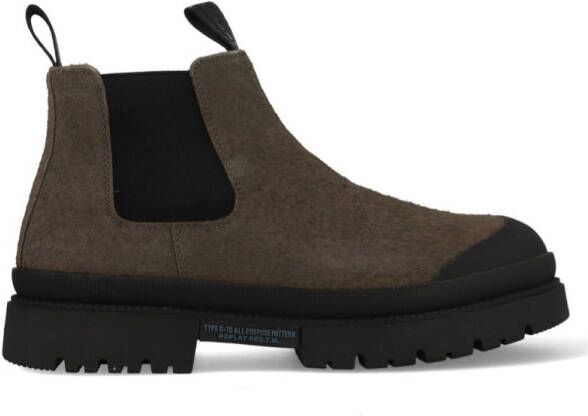 Replay Sandtown Chelsea Boots RC1G0002L-0019 Donker Grijs