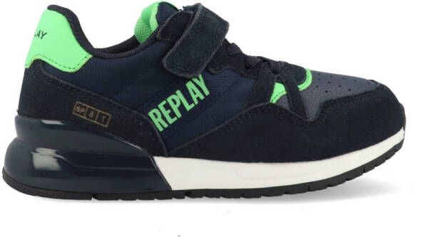 Replay Shoot JR JS290022L-3110 Blauw Groen