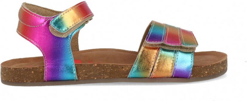 Shoesme Sandalen IC22S004-D Multicolor Roze Blauw Goud