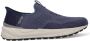 Skechers Blauwe Slip-On Sneaker met Gespikkelde Zool Blue Heren - Thumbnail 3