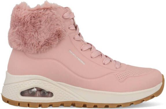 Skechers Boots Uno Rugged 167274 BLSH Roze