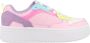 Skechers Court High Classic Crush Sneakers Roze Multicolour - Thumbnail 2