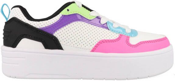 skechers Court High Classic Crush 310191L WBMT Wit Mulitcolor