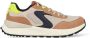 Skechers Fury Lace Low 183265 NTGY Grijs Wit - Thumbnail 3