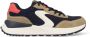 Skechers Fury Lace Low Heren Sneakers Donkerblauw - Thumbnail 4