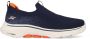 Skechers Go Walk 7 Heren Instappers Grijs Zwart - Thumbnail 2