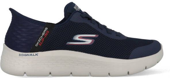 skechers Go Walk Flex Hands Up 216324 NVY Blauw