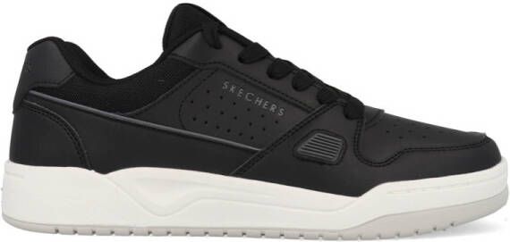 Skechers Koopa Tiebreak Low Heren Sneakers Zwart