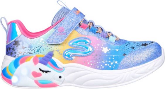 Skechers S Lights-Unicorn Dreams 302311L BLMT Blauw