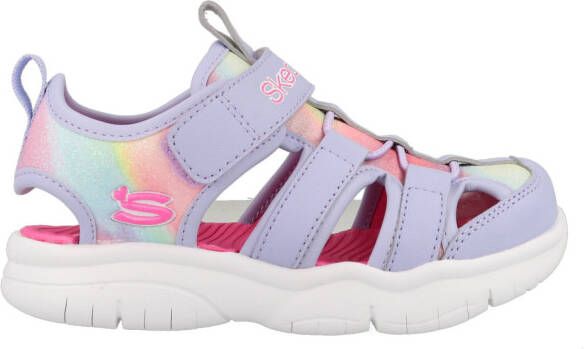 skechers Sandalen Flex Splash Daylight Shimme 303276L LVHP Lila Multicolor