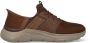 Skechers Bruine Slip-On Vegan Sneakers met Arch Support Brown Heren - Thumbnail 34