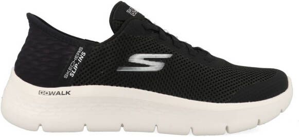 skechers Slip-ins: GO WALK Flex Grand Entry 124836 BKW Zwart Wit