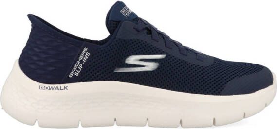 Skechers Slip-ins: GO WALK Flex Grand Entry 124836 NVW Blauw Wit