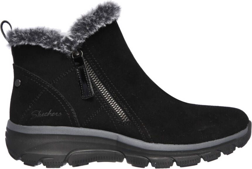 Skechers Snowboots Easy Going-High Zip 167108 BLK Zwart