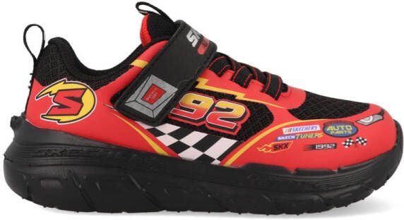 Skechers Tracks 402303N BKRD Zwart Rood