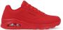 Skechers Uno-Stand On Air 52458-RED Mannen Rood Sneakers - Thumbnail 2