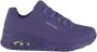 Skechers Uno Stand On Air Dames Sneakers Paars - Thumbnail 16