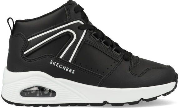 skechers UNO STREET RYZE 417000L BKW Zwart Wit