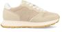 Sun68 Ally Glitter Sneakers Leren Sneaker Beige - Thumbnail 4