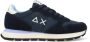 Sun 68 Dames Sneaker Ally Solid Nylon Navy Blue BLAUW - Thumbnail 11