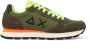 Sun68 Retro Running Groene Sneakers Green Heren - Thumbnail 4