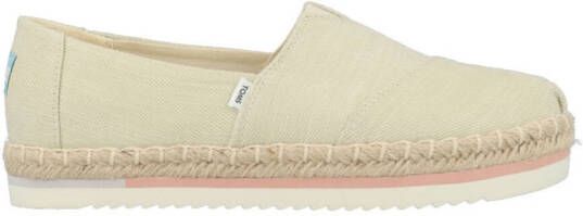 Toms Alpargata Platform 10017830 Beige