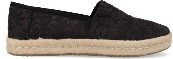 toms Alpargata Rope 2.0 10020684 Zwart