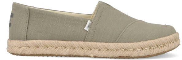 toms Alpargata Rope 2.0 10020859 Olijf Groen