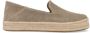 TOMS Shoes Toms Carolina Suede Natural Espadrille - Thumbnail 3